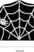 Feblilac Halloween Spider Web Bath Mat for Bathroom, Gothic Cute Black White Half Circle Bath Mat Non Slip Cartoon Half Round Shaped Bathtub Rug Bathroom Tub Plush Shower Rugs Washable