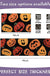 Feblilac Fall Halloween Bathroom Rugs Fun Pumpkins Bath Mat for Autumn Harvest Thanksgiving Home Decor, Soft Luxury Plush Non-Slip Carpet for Bathroom Kitchen Entryway