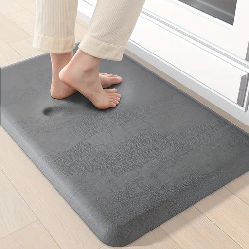 Feblilac Solid Anti-Fatigue Floor Mat, Non-Slip and Waterproof Bath Mat