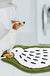 Feblilac Cute White Duck Tufted Bath Mat