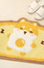 Cute Shiba Inu Toast Bath Mat, Soft Bathroom Rug