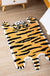 Feblilac Cute Soft Tiger Shaped Animals Tufted Bath Mat