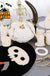 Feblilac Halloween Skull Mats Indoor Outdoormat - Halloween Door Rugs for Entryway Floor Mat for Home - Non Slip Absorbent Rug Entryway Mats for Kitchen Bedroom Door Mat Halloween Home Decoration