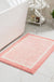 Feblilac Geometric Checkerboard Tufted Bathmat