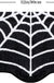 Feblilac Spider Web Rugs, Halloween Rug 20"x 32" Gothic Home Decor Small Rug, Bathroom Goth Rug, Suitable forBathroom, Bedroom, Living Room, Front Door, Holiday Door Mat