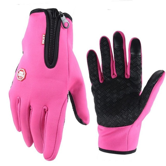 Unisex Touchscreen Thermal Full Finger Gloves - Okeihouse