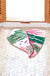 Feblilac Pink Princess Leaves Tufted Bath Mat