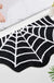 Feblilac Spider Web Rugs, Halloween Rug 20"x 32" Gothic Home Decor Small Rug, Bathroom Goth Rug, Suitable forBathroom, Bedroom, Living Room, Front Door, Holiday Door Mat