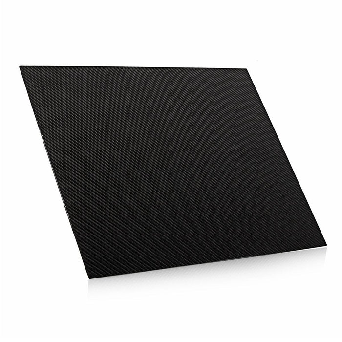 400x500mm Black Carbon Fiber Plate Sheet Panel 3K Twill Weave Matte Vehicle DIY Carbon Fiber Board