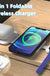 3 In 1 Magnetic Foldable Wireless Charger Charging Station Multi-device Folding Cell Phone Wireless Charger Gadgets