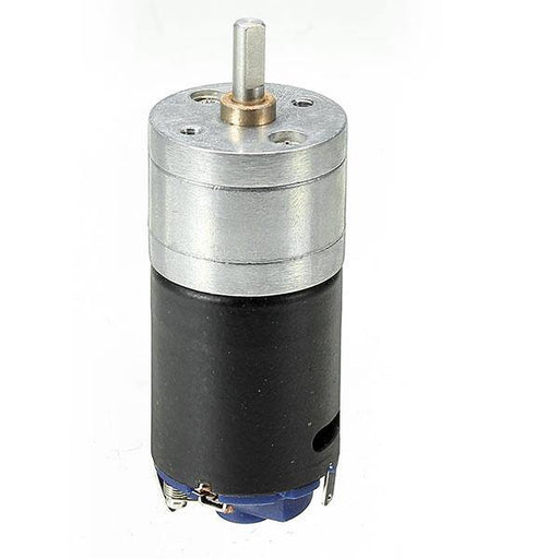 GM25-370 Motor DC 6.0/12.0V Black Brushed Motor 4mm Shaft Diameter Motor