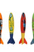 Portable Diving Toys Set Diving Torpedo Rocket Fish Sticks Shark Shape Toys Kids Water Play Toys Gift