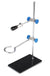 Retort Stands Support Clamp Flask Lab Stand Set Lab Bracket Laboratory Supports Shock 30cm High