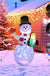 Christmas LED Lights Glowing Santa Tree Snowman Inflatable Doll Outdoor Yard Garden Decor