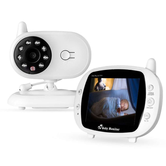 3.5 inch baby care device night vision monitor