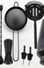 Exquisite 8-piece Set Matte Black Stainless Steel Cocktail Shaker Set Bar Tools