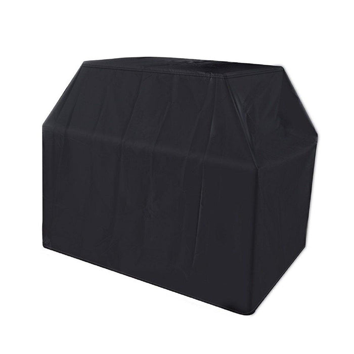 Waterproof Portable BBQ Cart Full Length Cover Black for Barbeque