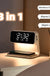 Creative 3 In 1 Bedside Lamp Wireless Charging LCD Screen Alarm Clock Wireless Phone Charger