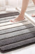 Feblilac Gradient Stripes Tufted Bath Mat