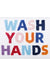 Feblilace Wash Your Hands Bath Mat