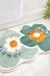 Feblilac Flower Tufted Bath Mat