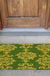 Feblilac Baroque Style One Big Flower PVC Coil Door Mat