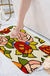 Feblilac Beautiful Rose Garden Tufted Bath Mat