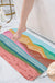 Feblilac Pink Mountains Tufted Bath Mat