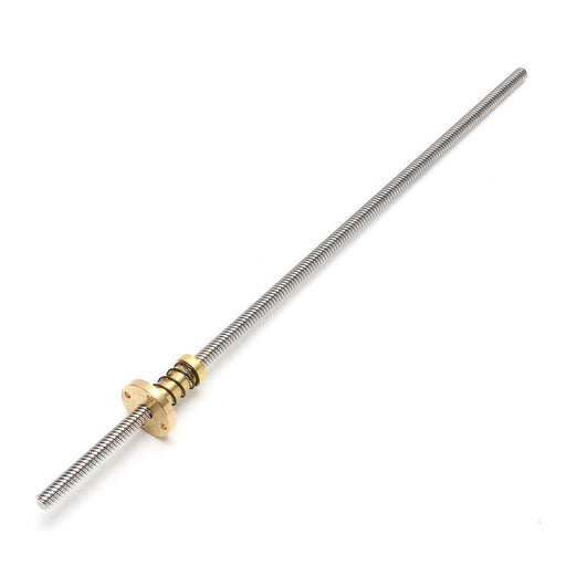 Machifit T8 400mm Lead Screw 8mm Lead with Anti-Backlash Nut CNC Parts