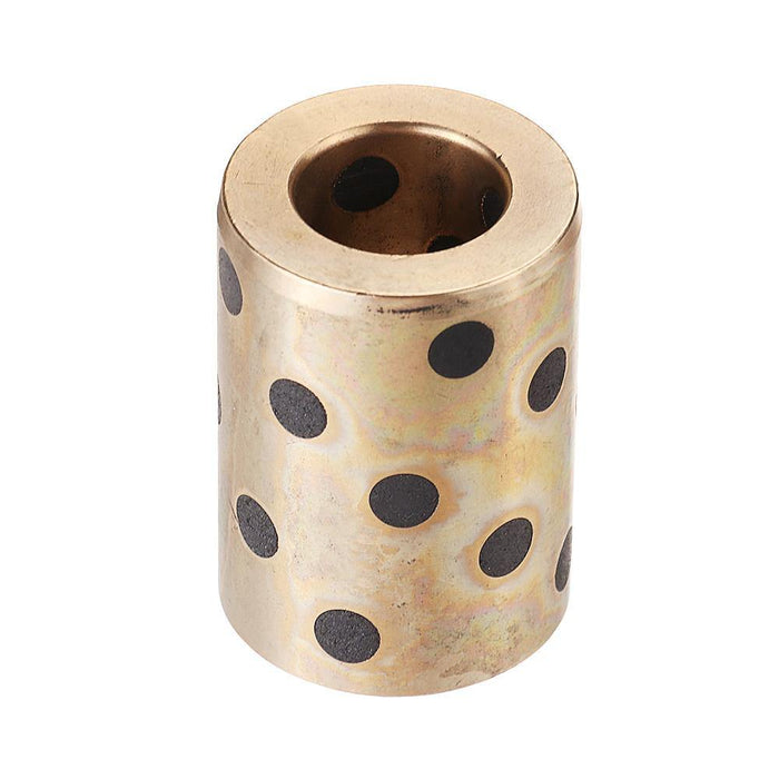 Machifit LM/8/10/12/16UU Linear Bearing Oil Free Bushing Round Graphite Copper Sleeve Slide Bearing