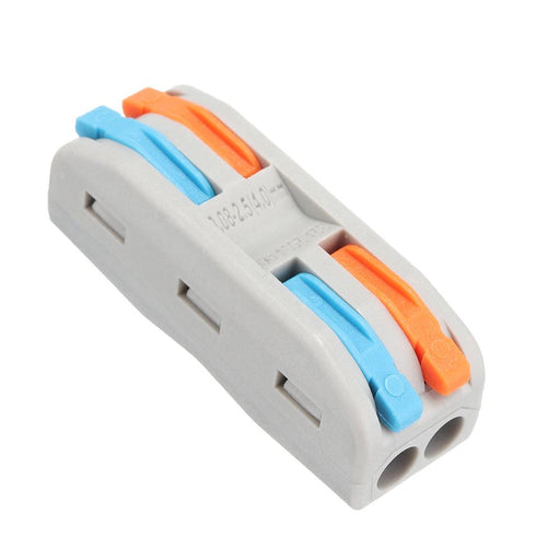 10Pcs PCT-2 2Pin Colorful Docking Connector Electrical Connectors Wire Terminal Block Universal Electrical Wire Connector