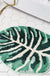 Green Monstera Leaf Mat for Bathroom Bedroom