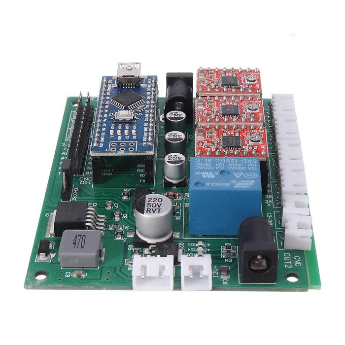 Original 3018 CNC Router 3 Axis Control Board GRBL USB Stepper Motor Driver  DIY Laser Engraver Milling Engraving Machine Controller