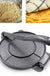 '- Gray Aluminum Tortilla Press 8" Wide 10" Handle Maquina Para Hacer Tortillas Maker Rotis Press Corn/Floyr Tortilla Dough Press [P/N: Et-Cook005-20-Gray]