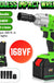 98VF/128VF/168VF/188VF Adjustable Cordless Brushless Electric Impact Wrench Screwdriver Drill LED Light With 1 Battery 1 Charger