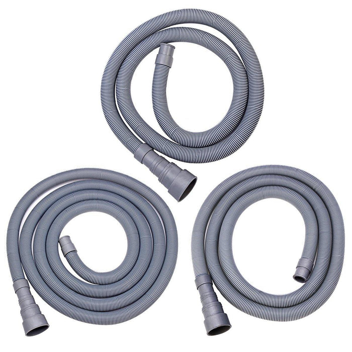 3/2/1.5M Universal Washing Machine Drain Water Hose Pipe Connectors Disher Washer Drain Hose Pipe Conneotor