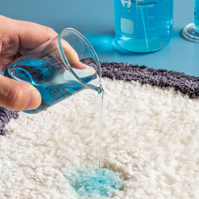 Cute White Bunny Bath Mat