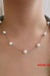 Sparkling Clavicle Chain Necklace - Okeihouse