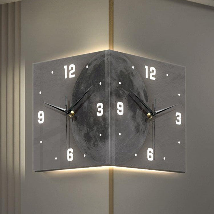 Double Sided Luminous Creative Clock