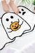 Feblilac Halloween Ghost Bath Mat for Bathroom, Cute White Ghost Bathroom Rug