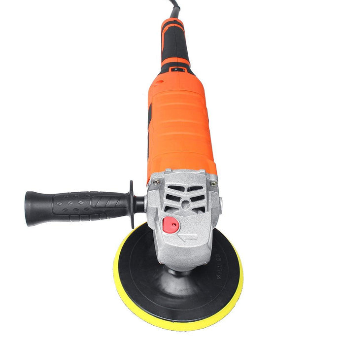 220V 1580W Electric Polishing Machine 7 Variable Speed Car Polisher Buffer Waxer 500-3300r/min