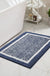 Feblilac Geometric Checkerboard Tufted Bathmat