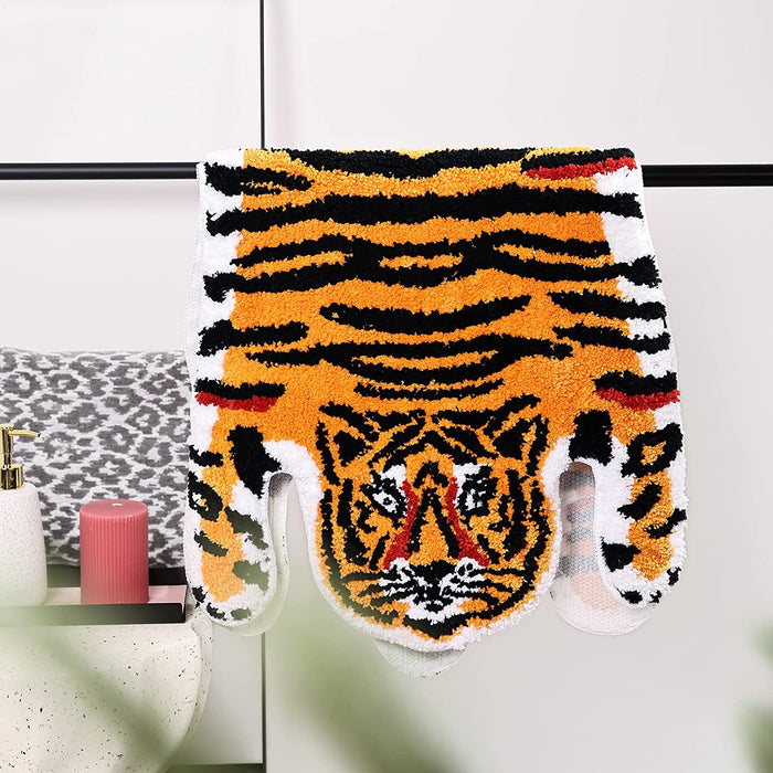 Animal Tiger Cute Mat for Bedroom