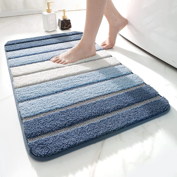 Color Stripes Bath Mat