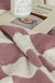 Checkerboard Lamb Fleece Casual Sofa Blanket