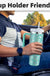 40 Oz Tumbler with Handle and Straw, Travel Mug for Car, 2-In-1 Lid Stainless Steel Tumblers