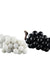 Black And White Marble Grape Ornament Decoration