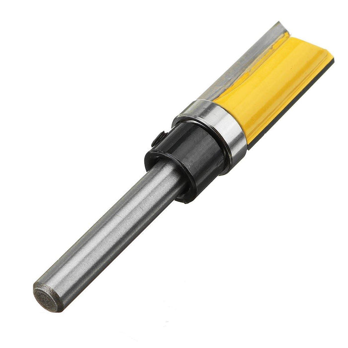 1/4 Inch Shank Mortise Template Flush Trim Pattern Router Bit Set Milling Cutter