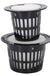 Black Plastic Mesh Pot Hydroponic Aeroponic Plant Grow Net Garden Flower Clone