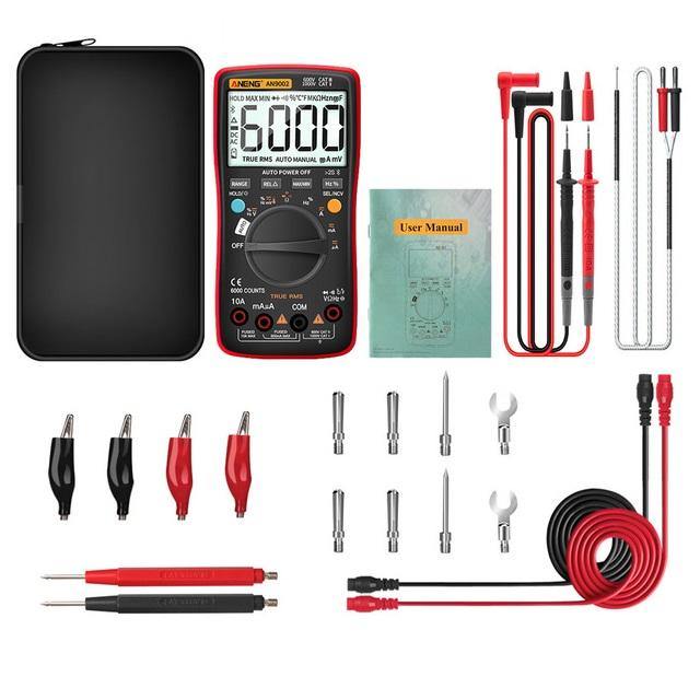 ANENG AN9002 bluetooth Digital Multimeter 6000 Counts Professional Multimetro True RMS AC/DC Current Voltage Tester Auto-Range